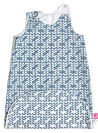 Motherhood, Classics Niebieski 2023, Zip-A-Round, śpiworek letni 2w1, TOG 1, 3-18m