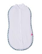 Motherhood, Classics Niebieski, Zip&Swaddle, otulacz, rozmiar 1, 2,5-5 kg, 2 szt.