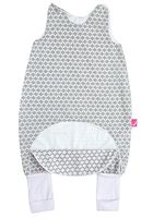 Motherhood, Classics Szary, śpiworek letni z innowacyjnym zapięciem, TOG 1, 18-30m