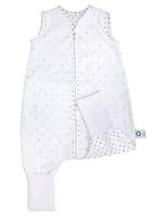 Motherhood, ECO Kropeczki Niebieskie, śpiworek muślinowy z nogawkami, TOG 1, 18-30m