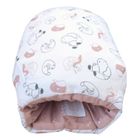 Motherhood, mufka, poduszka do karmienia, różowe misie