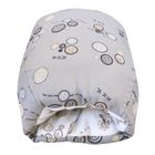 Motherhood, mufka, poduszka do karmienia, szare guziki