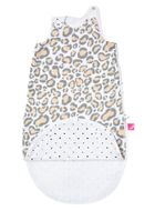 Motherhood, Ocelot Łososiowy, Zip-A-Round, śpiworek muślinowy 2w1, TOG 0.5, 3-18 m