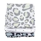 Motherhood, Ocelot Niebieski, chusteczki muślinowe, 30-30 cm, 7 szt.