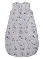 Motherhood, ocieplany śpiworek, 2w1, TOG 3, szare guziki, 3-18m