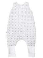 Motherhood, ocieplany śpiworek z nogawkami i kieszonką, TOG 2, miętowe baloniki, 12-18m