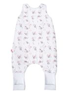Motherhood, ocieplany śpiworek z nogawkami i kieszonką, TOG 2, różowe guziki, 12-18m