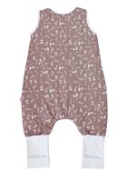 Motherhood, ocieplany śpiworek z nogawkami i kieszonką, TOG 2, wrzosowe listki, 1.5-2.5l