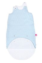 Motherhood, Płotek Niebieski, Zip-A-Round, śpiworek 2w1, TOG 0.5, 3-18 m