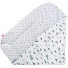 Motherhood, rożek bawełniany, miętowe baloniki, 75-75 cm