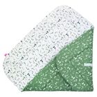 Motherhood, rożek bawełniany, wkład kokosowy, zielone listki, 75-75 cm