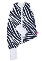 Motherhood, Zebra Niebieska, śpiworek letni z nogawkami, TOG 1, 12-18m