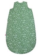 Motherhood, Zip-A-Round, bawełniany śpiworek letni, 2w1, TOG 1, zielone listki, 3-18m