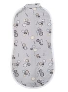 Motherhood, Zip&Swaddle, otulacz, szare guziki, 5-8 kg