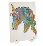 Moxy, jednorożec, puzzle drewniane