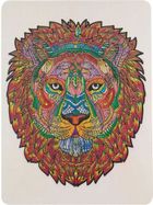 Moxy, lew, puzzle drewniane, 140 elementów