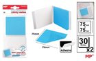 MP Main Paper, karteczki samoprzylepne, przezroczyste, 75-75 mm, 2-30 szt.