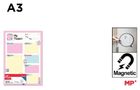 MP Main Paper, planer miesięczny, osobisty, magnetyczny, A3