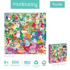 Mudpuppy, Kocie popołudnie, puzzle, 500 elementów
