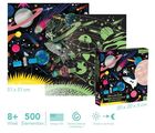 Mudpuppy, Kosmos, puzzle świecące w ciemności, 500 elementów