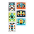 Mudpuppy, Roboty, puzzle patyczki, 24 elementy