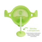 Munchkin, kubek niekapek ze słomką, zielony, 207 ml