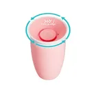 Munchkin, Miracle 360°, kubek, różowy, 296 ml