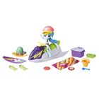 My Little Pony, Equestria Girls, Rainbow Dash, Plaża, zestaw z mini lalką