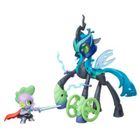 My Little Pony, Queen Chrysalis vs Spike the Dragon, figurki z akcesoriami