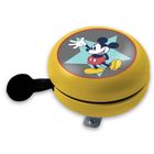 Myszka Miki, dzwonek rowerowy retro, żółty, 8 cm