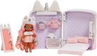 Na! Na! Na! Surprise 3-in-1, Unicorn Whitney Sparkles, lalka modowa + plecaczek sypialnia