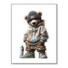 Naprasowanki, naplamki, Miś graffiti