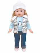 Natalia, lalka bobas w srebrnej kamizelce, 36 cm
