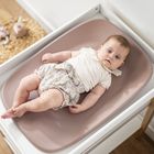 Nattou, Softy, miękka mata do przewijania, dusty pink, 50-70 cm