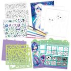 Nebulous Stars, Nenuphia, szkicownik z kredkami, szablonami i naklejkami