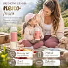 Neno, Fresco, przenośny blender, 360 W, beżowy, 700 ml