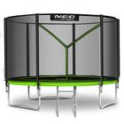 Neo-Sport, trampolina ogrodowa z siatką zewnętrzną i drabinką, 10ft/312cm