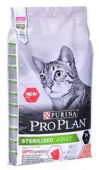Nestle, Purina, Pro Plan Sterilised Opti Senses, karma sucha dla kota, Salmon, 10 kg