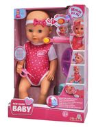 New Born Baby, głodna lalka bobas z nocnikiem, 38 cm