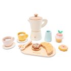 New Classic Toys, Woet, drewniany zestaw kawowy