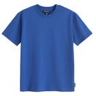 Niebieska koszulka basic o kroju relaxed NOWEAR