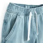 Niebieskie jeansowe szorty z regulacją relaxed Cool Club