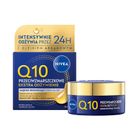 Nivea, Q10 Przeciwzmarszczkowe Ekstra Odżywienie, głęboko regenerujący krem na noc, 50 ml