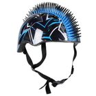 No Fear, kask ochronny, mohawk, rozmiar 48-52, black/blue
