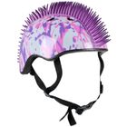 No Fear, mohawk, kask ochronny, white/purple, rozmiar 48-52 cm