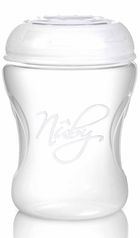 Nuby, Natural Touch, butelka z wolnym przepływem, 3m+, 240 ml