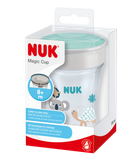 Nuk, Magic Cup, kubek niekapek z ustnikiem 360°, 8m+, turkusowy, 230 ml,
