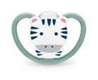 Nuk, Perfect Match Air, smoczek uspokajający, zebra i lew, 18-36m, 2 szt.