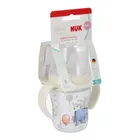 Nuk, Perfect Match, butelka do nauki picia z ustnikiem niekapkiem, osiołek, 150 ml