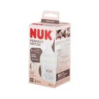 Nuk, Perfect Match, butelka, silikonowy smoczek, rozmiar S-M, tęcza, 150 ml